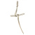 Croce da donna in Oro Bianco 803321710116