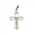 Croce Uomo in Oro Bianco 803321714003