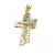 Croce in Oro Giallo e Bianco 803321714307