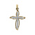 Croce donna in Oro Giallo GL100029