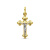 Croce Uomo Oro Giallo e Bianco GL-G21731517