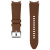 Cinturino in pelle ibrida per G Watch 4 Classic 115 mm, S/L Camel Samsung – nuovo