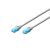Digitus DK-1512020 cavo di rete Grigio 2 m Cat5e U/UTP (UTP)