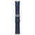 PININFARINA GENUINE ITALIAN LEATHER 22MM WATCH STRAP – Dressy Dark blue WITH STEEL BUCKLE Steel Buckle