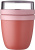 Mepal Ellipse Mini lunch box colore Vivid Mauve, 300 + 120 ml