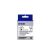 Epson Guaina Termorestringente Bianca per testo Nero, Heat Srink Tube D3mm/2,5 LK-4WBA3