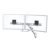 Ergotron 45-479-216 supporto da tavolo per Tv a schermo piatto 81.3 cm (32″) Bianco Parete