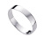 Fede nuziale in platino modello 4,5 grammi
