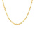 Collana Fune Corda Oro Giallo 18 KT