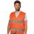 Gilet da lavoro Logica PocketHV ad alta visibilità con tasche (tg. M-3XL)