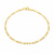 Bracciale Uomo Oro Giallo 9 KT GL-SON9VFD060GG19