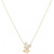 Collana Donna Oro Rosa Farfalle GL100179