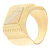 Anello Uomo Oro Giallo Bianco Rosa GL100204