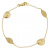 Bracciale Donna Oro Giallo Bianco GL100264