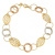 Bracciale Donna Oro Giallo Bianco Rosa GL100266