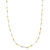 Collana Uomo Oro Giallo Bianco GL100334