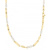 Collana Uomo Oro Giallo Bianco GL100366