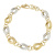 Bracciale Donna Oro Giallo Bianco GL100613