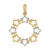 Ciondolo Donna Oro Giallo Bianco GL100682