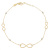 Bracciale Donna Oro Giallo Bianco GL100777