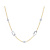 Collana Donna Oro Bianco Giallo GL101041