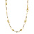 Collana Uomo Oro Giallo Bianco GL101086