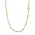 Collana Uomo Oro Giallo Bianco GL101087
