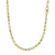 Collana Uomo Oro Giallo Bianco GL101088