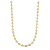 Collana Uomo Oro Giallo Bianco GL101146