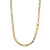 Collana Uomo Oro Giallo Bianco GL101148