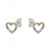 Orecchini Donna Oro Bianco GL101524