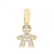 Ciondolo Bimbo Oro Giallo GL101563