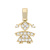 Ciondolo Bimba Oro Giallo GL101564