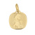 Ciondolo Madonna con Bambino Oro Giallo GL101632