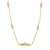 Collana Donna Oro Bianco Giallo GL101806