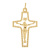Ciondolo Croce Uomo Oro Giallo GL101844