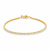 Bracciale Donna Tennis Oro Giallo GL101891