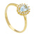 Anello Donna Oro Giallo GL102003