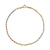 Bracciale Oro Bianco Giallo Rosa GL102103