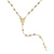 Collana Rosario Oro Bianco Giallo GL102236