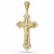 Ciondolo Croce Unisex Oro Giallo GL102371