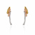 Orecchini Donna Oro Bianco Giallo Rosa GL102404