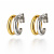 Orecchini Donna Oro Bianco Giallo GL102406