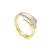 Anello Donna Oro Bianco Giallo Rosa GL102425