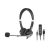 Hamlet Hheadm-ujs Cuffia E Auricolare Cablato A Padiglione Ufficio Usb Tipo Nero