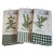 SET DUE STROFINACCI CUCINA COTONE MAISON SOPHIE HERBS