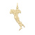 Ciondolo Italia oro giallo 803321700421