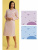 Camicia da notte donna in jersey di cotone Karelpiu KC4003