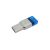 Kingston Technology MobileLite Duo 3C lettore di schede USB 3.2 Gen 1 (3.1 1) Type-A/Type-C Blu, Argento