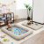 Costway Lettino gonfiabile da viaggio per bambini con design 2 in 1, Set materasso ad aria con pompa elettrica Grigio